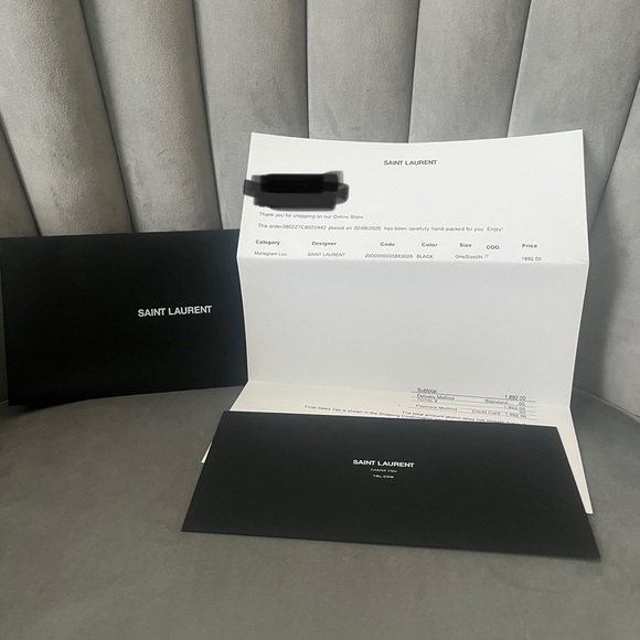 ❗️SOLD❗️Authentic YSL Saint Laurent Lou Camera Bag - Picture 15 of 16